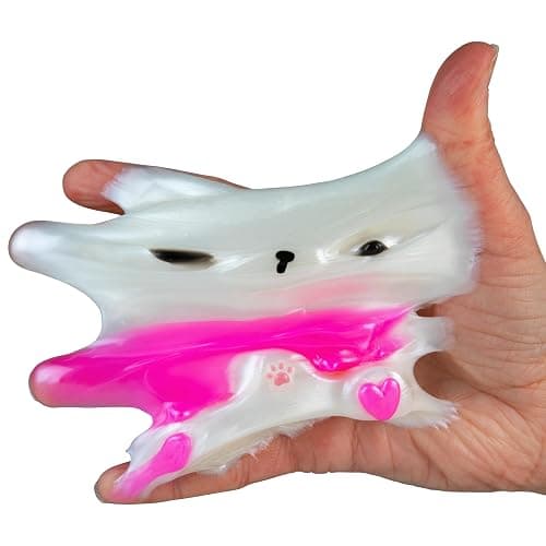 Lana's Life TABA Squishy Bear with Bowtie - Includes Exclusive DLC Digital Item - Lana Rae Inspired TABA Squishy Toys - Soft Sticky Stress Ball Toys - Fidget Toys and Gifts for Kids, Adults thumbnail 2