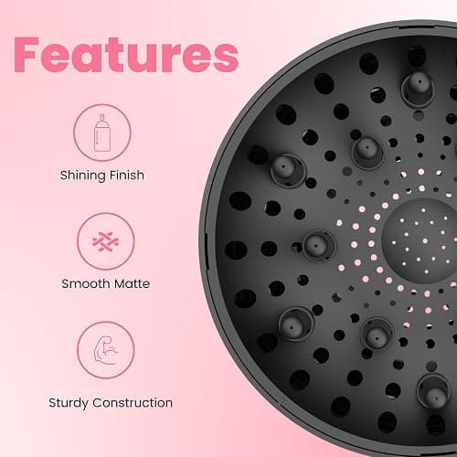 GIHALI Diffuseur Universel Très Solide pour Cheveux Bouclés et Ondulés | Accessoire pour Sèche-Cheveux 4.4-6.6 cm, Portefeuille Robuste, Anti-Frisottis (Noir) thumbnail 7