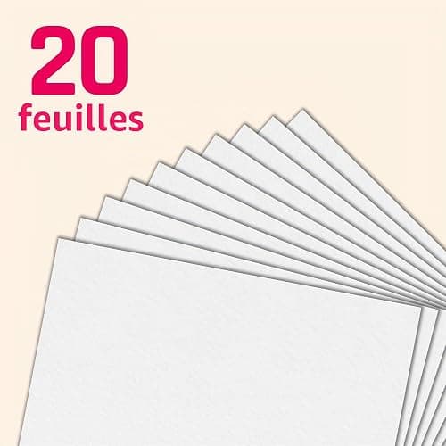 20 Feuilles - 350g A3 Feuille Cartonnée Blanche, 420 x 297 mm thumbnail 3