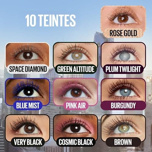 Maybelline New York - Mascara volume et longueur - Sky High – Teinte : Marron, 7,2 ml thumbnail 7