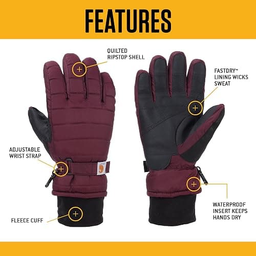 Carhartt Women's WA575 Women's Quilts Glove thumbnail 3