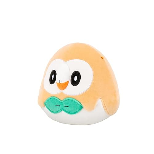 Squishmallows Original 8in Rowlet Pokémon Plush - Ultrasoft Official Jazwares Plush (Little) thumbnail 4