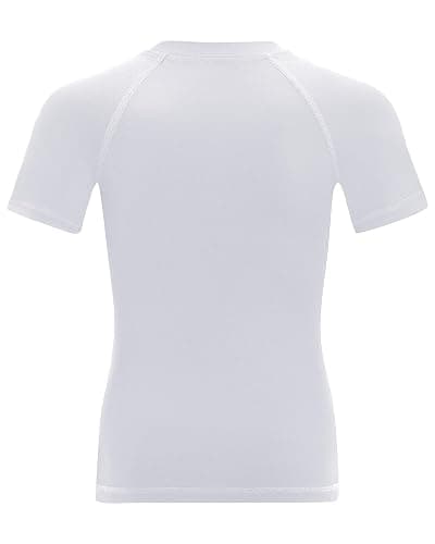 Runhit Boys Compression Shirt Short Sleeve Youth Basketball Undershirt Kids Quick Dry Athletic Base Layer T-Shirt thumbnail 3