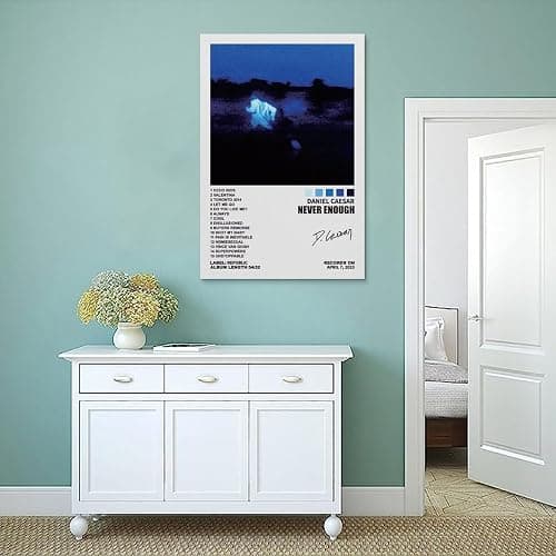 BOODU Daniel Poster Caesar Never Enough Album Cover Posters Music Poster for Room Aesthetic Canvas Wall Art Bedroom Decor 12x18inch(30x45cm), Unframe-style thumbnail 4