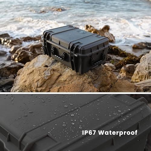 Seahorse 920 Professional Camera Protective Hard Case with Accuform Foam - TSA Approved/Mil Spec / IP67 Waterproof/USA Made for Professional Photographers Camera Enthusiasts - 920 - Foam - Black thumbnail 8