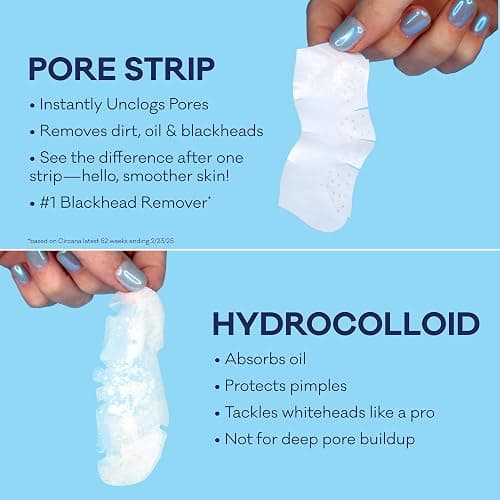 Bioré Original Blackhead Remover Strips, Deep Cleansing Nose Strips With Instant Pore Unclogging, Features C-Bond Technology, Oil-Free, Non-Comedogenic Use, 14 Count thumbnail 10
