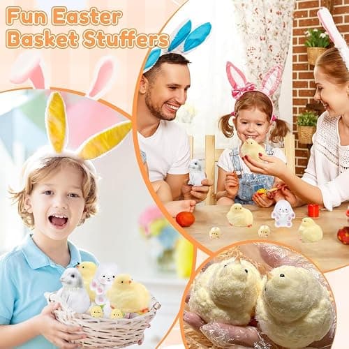 1 Pcs Handmade Chick Taba Squishies Toys, Cute Soft Fidget Toys Stress Relief Squeeze Toys, Chick Toy Party Bags Fillers for Boys Girls Birthday Party Easter Gifts (Chicken) - Chicken thumbnail 7