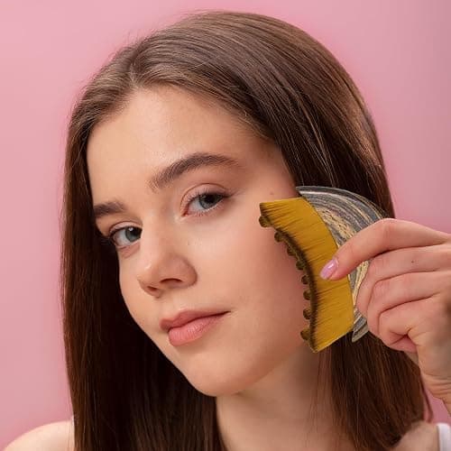 Lymphatic Drainage Massager Lymphatic Contour Face Brush Double Chin Reducer Lymphatic Drainage Brush for Face,Ergonomically Designed to Fit The Skin Precisely and Relieve Fatigue thumbnail 5
