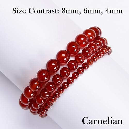 CHCCOYE 468Handmade Adjustable Natural Gemstone Crystal Bracelet Healing Power Energy Inspirational Gifts with Card for Unisex thumbnail 2