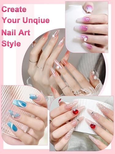 Acrylic Nail Kit with Drill and Lamp: 36 Colored Glitter Powder Set for Beginners with Everything - 3 Colors 30G Acrylic Powder 75ML Liquid Set Nail Art Tools Extension Kits For Home Salon DIY thumbnail 7
