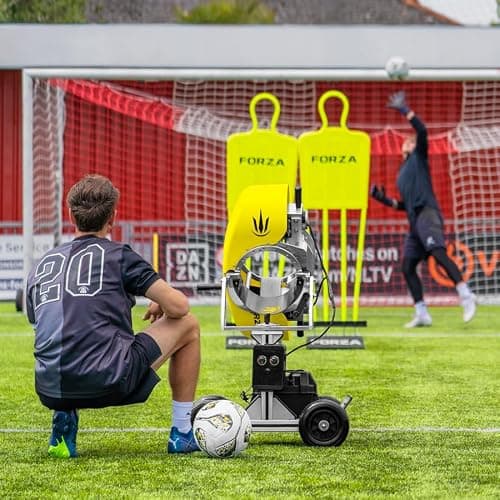 FORZA Soccer Ball Launcher PRO | Professional Soccer Delivery Machine with Adjustable Speed, Spin & Angle | Rechargeable Training Launcher for Crosses, Shots & Goalkeeper Drills thumbnail 5