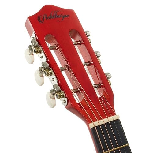 Ashthorpe 38-inch Beginner Acoustic Guitar Package (Natural), Basic Starter Kit w/Gig Bag, Strings, Strap, Tuner, Pitch Pipe, Picks thumbnail 5