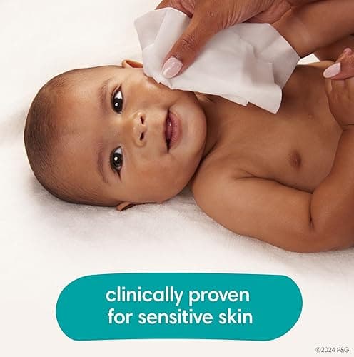 Pampers Baby Wipes Sensitive Perfume Free 12X Pop-Top Packs 1008 Count - 1008 Count (Pack of 12) thumbnail 5