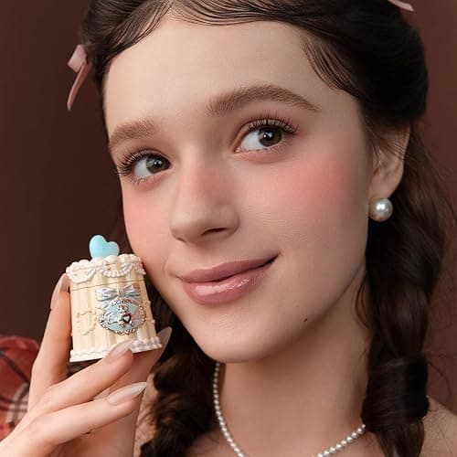 Flower Knows The Sweetie Bear Coating Lip Jelly,Soft Moisturizing Tinted Lip Gloss with Botanicals,Lightweight Non-Sticky Nude Lips Plumper,Cruelty-Free,0.18 oz(JE03 Peach Tea) thumbnail 5