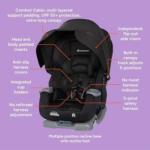 Baby Trend Cover Me™ 4-in-1 Convertible Car Seat thumbnail 3