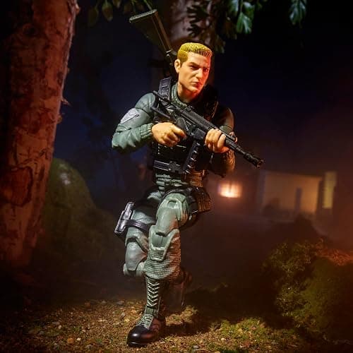 G.I. Joe Classified Series #182, Clayton “Hawk” Abernathy with M.M.S. (Mobile Missile System) Towable Vehicle, Collectible 6 Inch Action Figure Set thumbnail 8