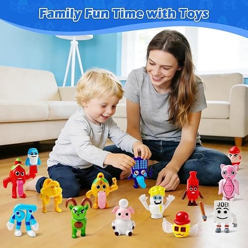 HANJIEJIE 24Pcs Steal a Brainrot Toys Action Figure Set, Steal a Brainrots 67 Los Tralaleritos Toy Figures, Collectible Brain-Rot Toy Gift for Fans thumbnail 6