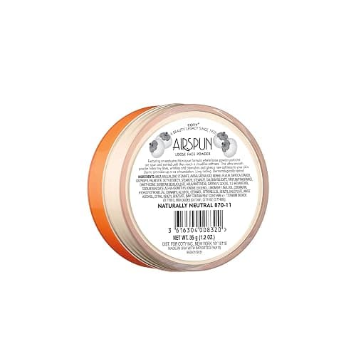 Airspun Coty Loose Face Powder, Naturally Neutral, Shelf thumbnail 3