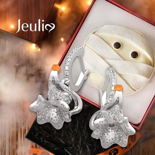 Jeulia 1 Carat Zero Necklace for Women Men 925 Sterling Silver White Diamond Pendant Necklace Halloween Jewelry Romantic Jewelry Gift for Her X-mas Festival Birthday Gift thumbnail 4