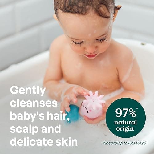 ATTITUDE 2-in-1 Shampoo and Body Wash for Baby, EWG Verified, Dermatologically Tested, Vegan, Good Night, 16 Fl Oz thumbnail 3