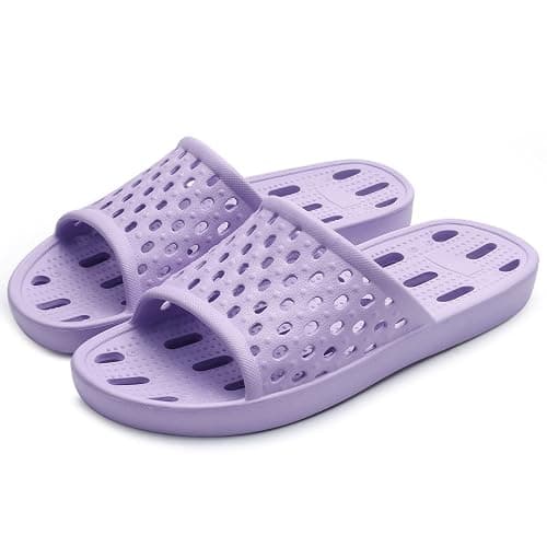 Litfun Non-Slip Shower Shoes for Women Quick Dry Slippers Bathroom Sandals thumbnail 7