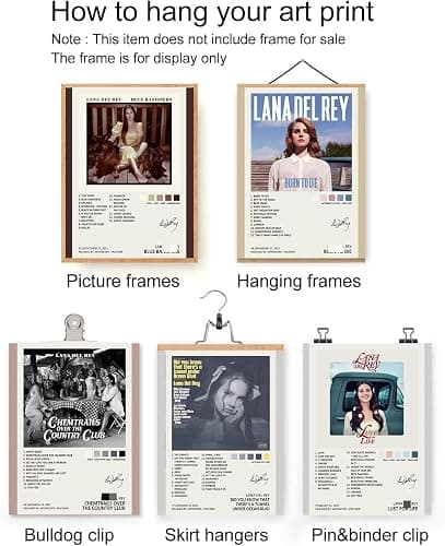 NILK Lana Poster Album Cover Limited Edition Posters (Set of 8) Unframed 8in X 12in(20 X 30cm) thumbnail 7