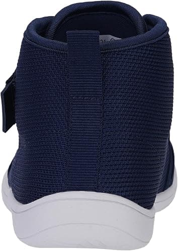 WHITIN Kids/Toddler Wide Barefoot Shoes | Girls/Boys Classic High Top Sneakers | Wide Foot Freedom | Natural Growth thumbnail 3