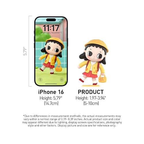 POP MART Nyota × Chibi Maruko Chan Series Blind Box Figures, Single Box | Collectible Toys, Home Decorations, Holiday Birthday Gift for Girls and Boys thumbnail 3