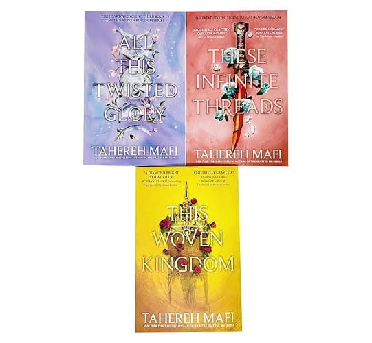 This Woven Kingdom Series by Tahereh Mafi 3 Books Collection Set [This Woven Kingdom, These Infinite Threads, All This Twisted Glory (Hardback)] thumbnail 4