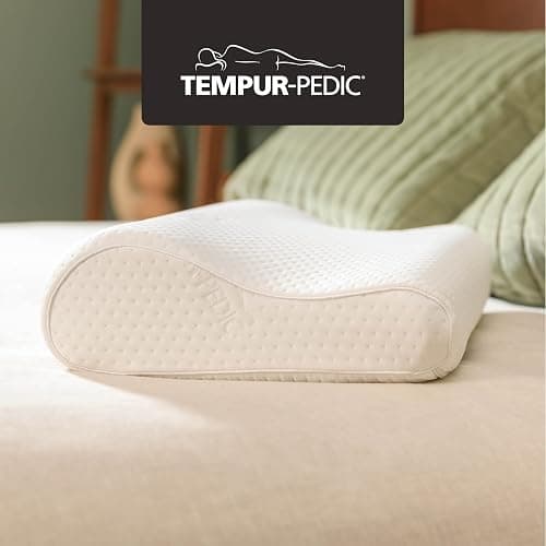 Tempur-Pedic TEMPUR-Ergo Neck Pillow, Large Profile, White thumbnail 3