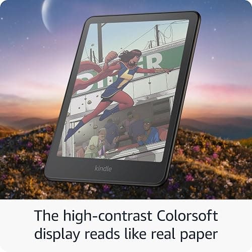 Amazon Kindle Colorsoft 16 GB (newest model) – With color display and adjustable warm light – No Ads – Black thumbnail 3