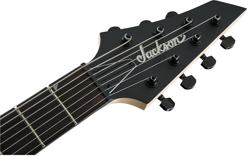 Jackson JS22-7 Dinky 7-string Electric Guitar - Satin Black thumbnail 5