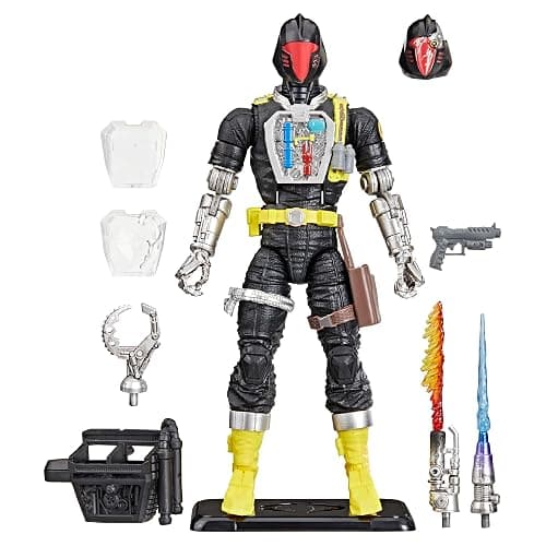 G.I. Joe Classified Series Retro Cardback B.A.T. (Battle Android Trooper), Collectible 6 Inch Action Figure with 11 Accessories - Image 1