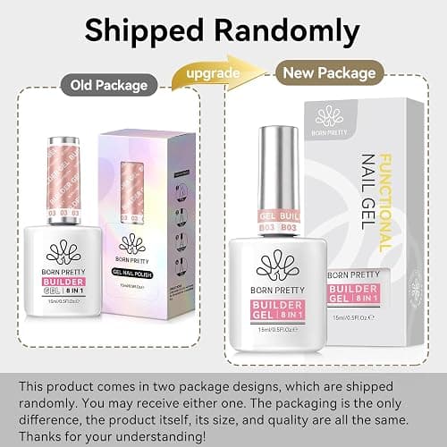 Born Pretty Builder Gel for Nails,8-in-1 Cover Pink Builder Nail Gel | for Nail Apex and Gel Extension Strengthener,Nail GLue Gels Hard Gels Base Rhinestone Nail Glue Gel in a Bottle 15ml thumbnail 5
