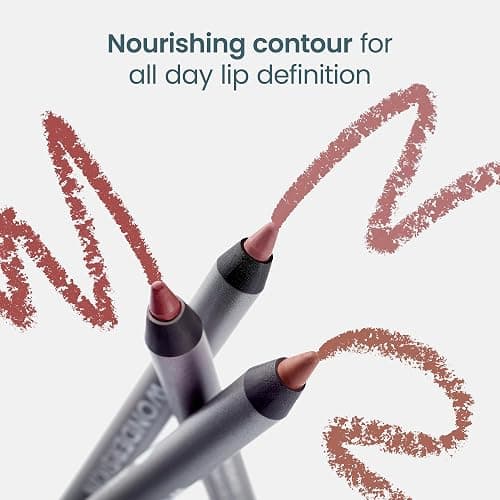 Wonderskin Lipliner Pencil - 360 Contour Lipliner, Long Lasting, Sharpenable, Waterproof and Transfer-Proof Brown Lip Liner Pencil (Saddle) thumbnail 7