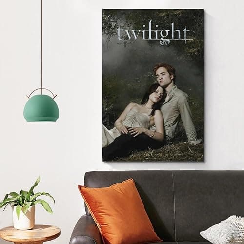 JHXNJDPOST Twilight Poster Vintage Movie Canvas Wall Art Aesthetic Decorative Painting Living Roomstyle-3 12x18inch(30x45cm) thumbnail 4