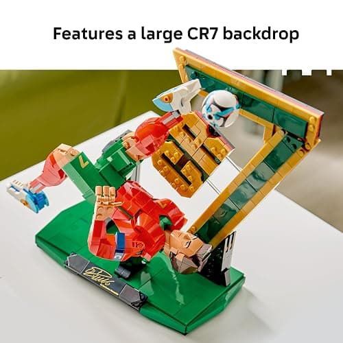 LEGO Editions Cristiano Ronaldo – Soccer Legend - Building Set for Boys & Girls, Ages 12+ - Collectible Soccer Gift with Plaque - Kids Bedroom or Shelf Decor - 43016 thumbnail 4