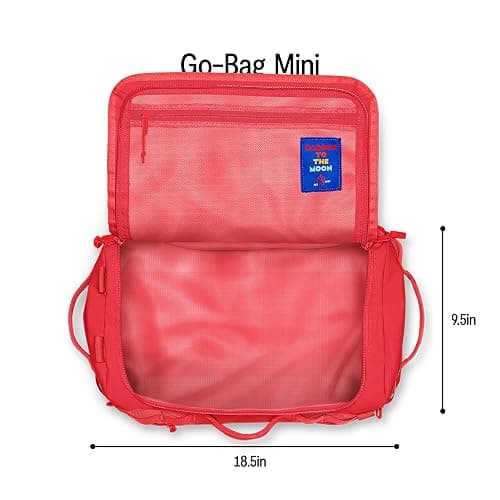 Baboon to the Moon Mini 32L Go-Bag – Small Gym Bag, Travel Duffel Bags for Women and Men, Duffle bag for Travel, Backpack Duffle, Overnight Bags - Mini (Personal Item) - Navy thumbnail 2