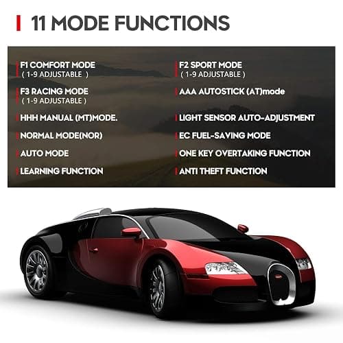 Pedal Throttle Response Controller for Toyota Lexus Most Model and Isuzu D-Max 2011+ Mux 2013-2019, 4 Drive Modes, 36 Sensitivity Levels and 4 Auxiliary Modes,Anti-Theft (WAK-830) thumbnail 2