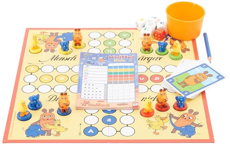 Schmidt Spiele 40598 Die Maus, Spielsammlung, Bunt, Meerkleurig thumbnail 5
