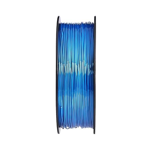 Amazon Basics Silk PLA 3D Printer Filament, 1.75 mm, 1 kg Spool (2.2 lbs), Blue thumbnail 4