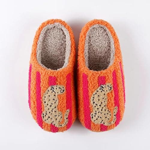 ULEL Women's Men's Cute Frog Slippers Fuzzy Memory Foam Kawaii Cartoon Animal Slippers Winter Warm Fluffy Shoes thumbnail 5