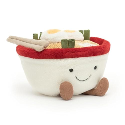 Jellycat Amuseables Ramen Stuffed Toy, 6.5 inches - Food Plush - Fun Gift Idea - Image 1
