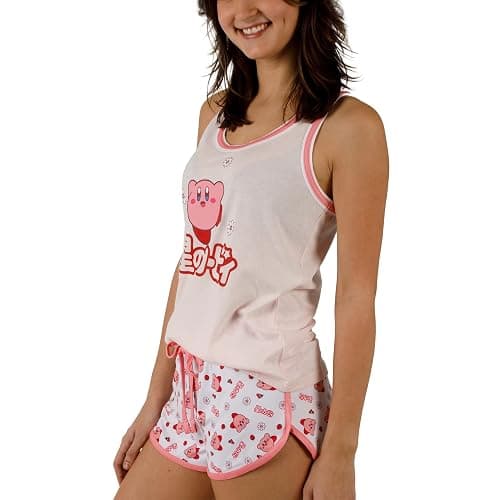 Bioworld Kirby Floral Tank Top & Shorts Sleep Set thumbnail 2