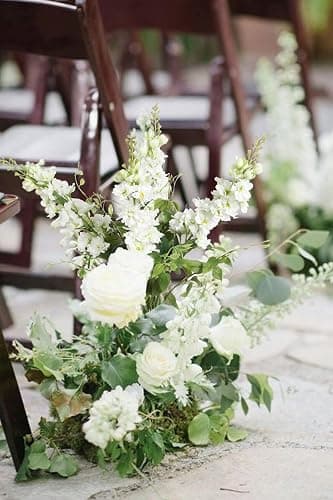 ICBOX 8PCS White Artificial Delphinium Flowers with Clematis Greenery Long Stem Flowers 29.5" Larkspur Artificial Flowers for Wedding Centerpieces Silk Flowers for Home Decor Indoor (White) thumbnail 7