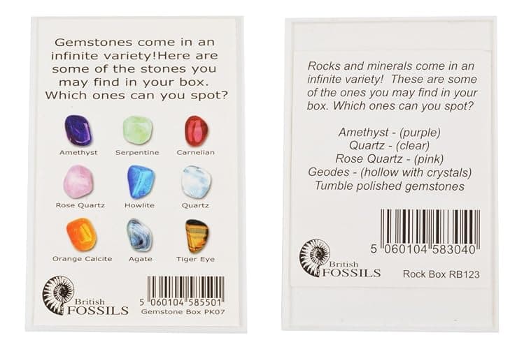 Gemstone and Rock Box Collection. Set of 2 Boxes thumbnail 4