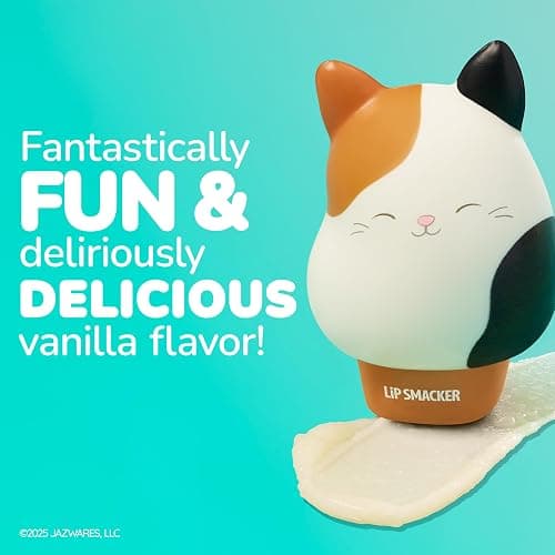 Lip Smacker Squishmallows Moisturizing Lip Balm,Fun Soft Squishy Collectible Top,Hydrates & Smooths - Cam thumbnail 2