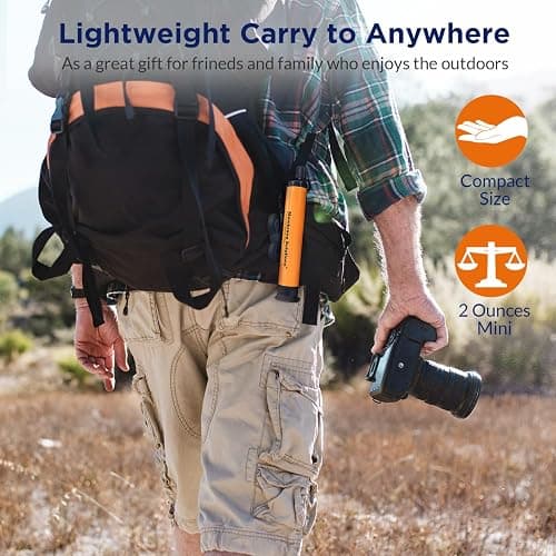 Membrane Solutions Straw Water Filter S1, NSF/ANSI 42&372&401 certificated, Survival Filtration Portable Gear, Emergency Preparedness, Supply for Drinking Hiking Camping Team Family Outing thumbnail 7
