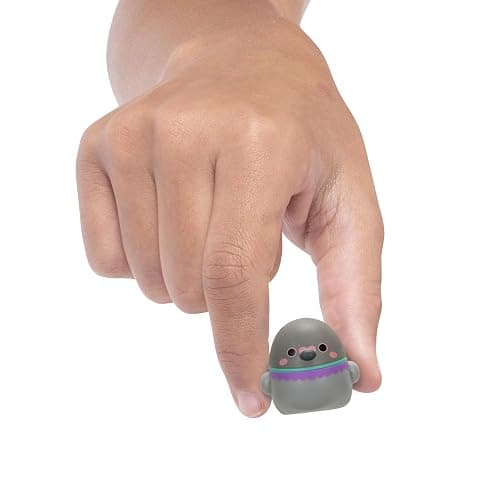 Squish-a-longs 8 Pack (Style 1- W2) - (8) 1” Mini-Squish with (2) Accessories, (1) Ring, and a Collector’s Guide - Collect, Trade, & Play thumbnail 6