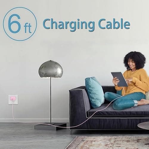 Pink iPhone Charger Fast Charging, 20w USB-C Power Adapter Cable 6ft, Type-C to C Charging Cord for iPhone 16 Pro Max 15 Plus 16e 17 Air 17E, iPad Air Pro, Galaxy S25 Z Flip 7/6/5/4/3/Z Fold/A16/A54 thumbnail 6